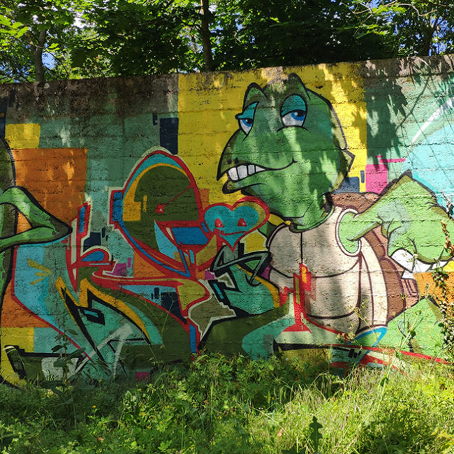 Les graffitis de l'Essonne